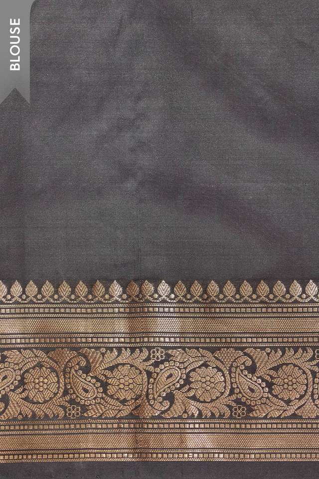 Dark Red Silk Viscose Cutwork Banaras Inspired Design Saree thumbnail image number null