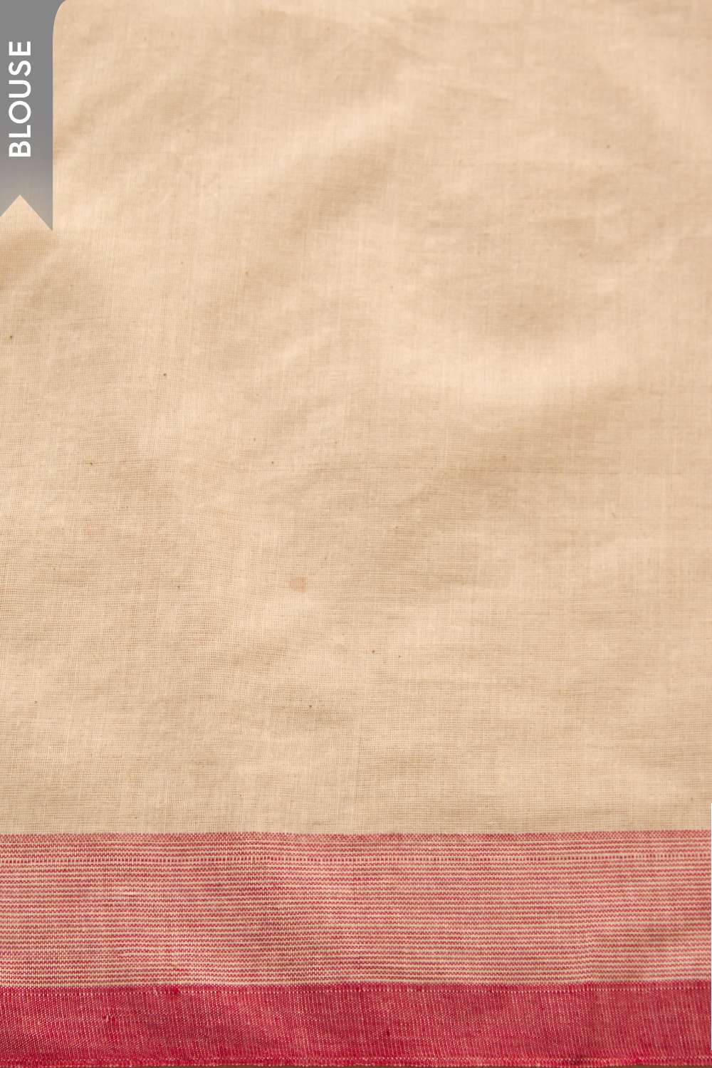 Off White Bengal Pure Cotton Jamdani Saree image number null