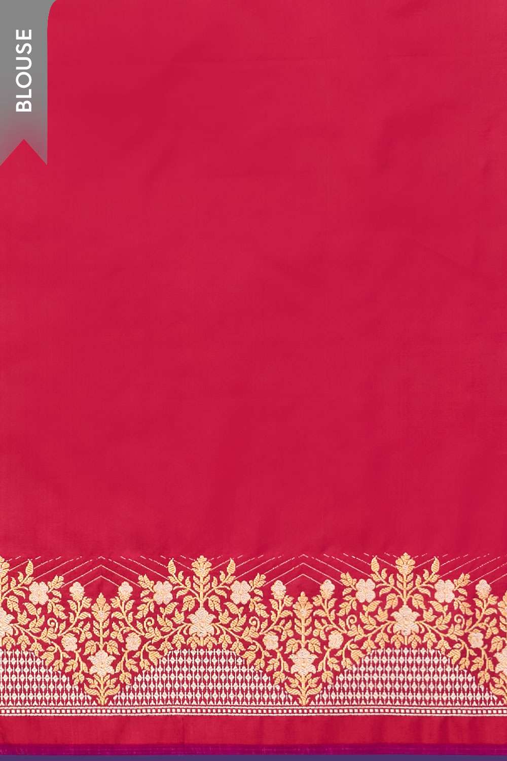 Purple Pure Silk Kadwa Banarasi Saree image number null