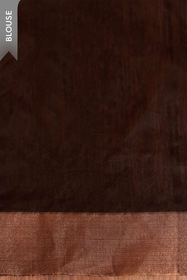 Black Bengal Pure Silk Cotton Jamdani Saree thumbnail image number null