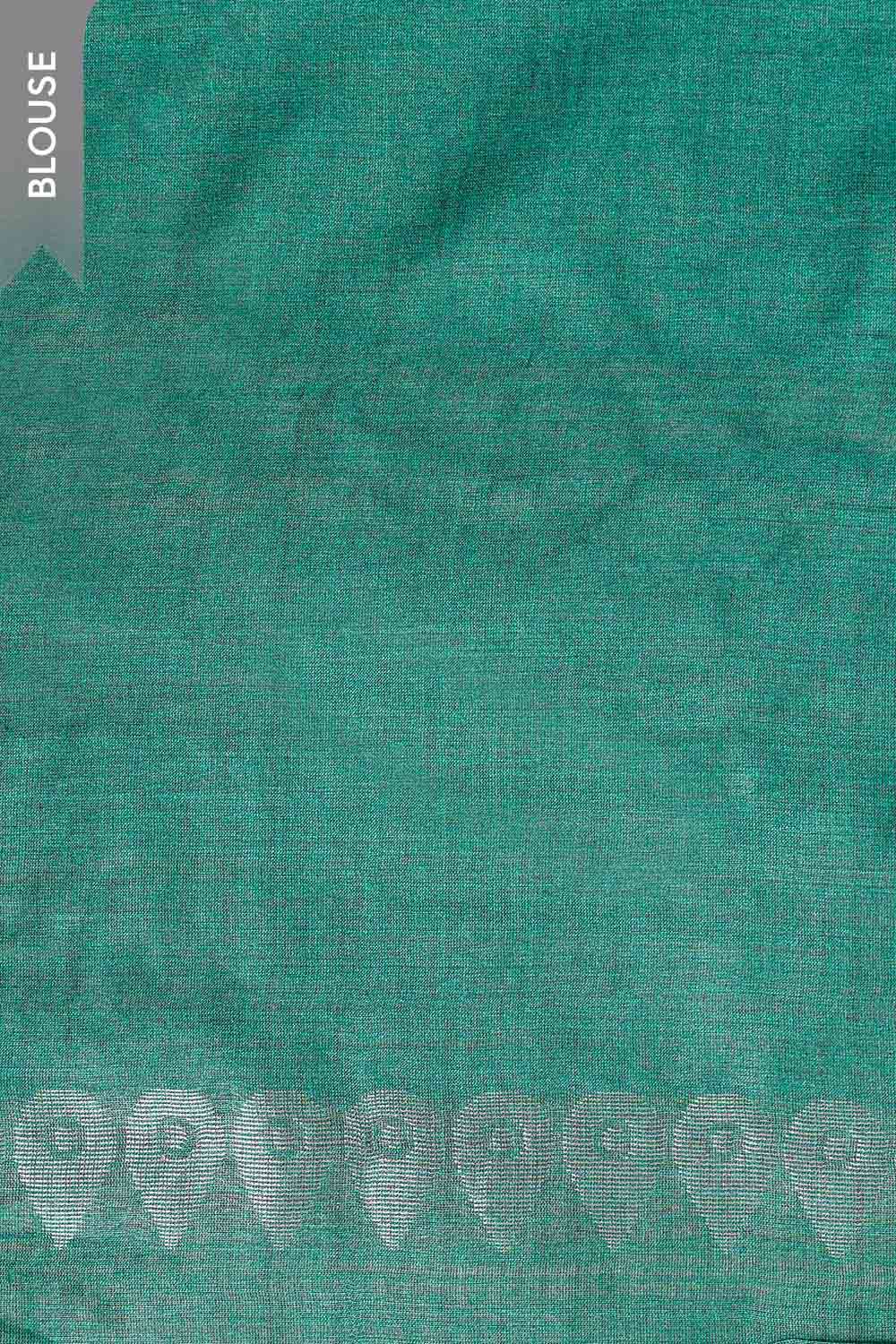 Green Chattisgarh Woven Pure Tussar Silk Saree image number null