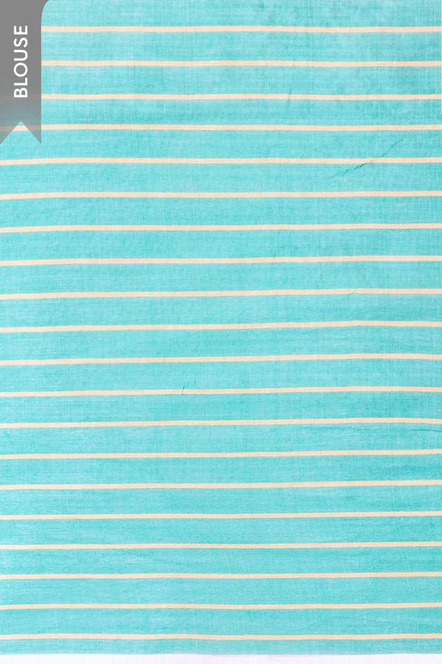Blue Bhagalpur Woven Silk Viscose Saree thumbnail image number null