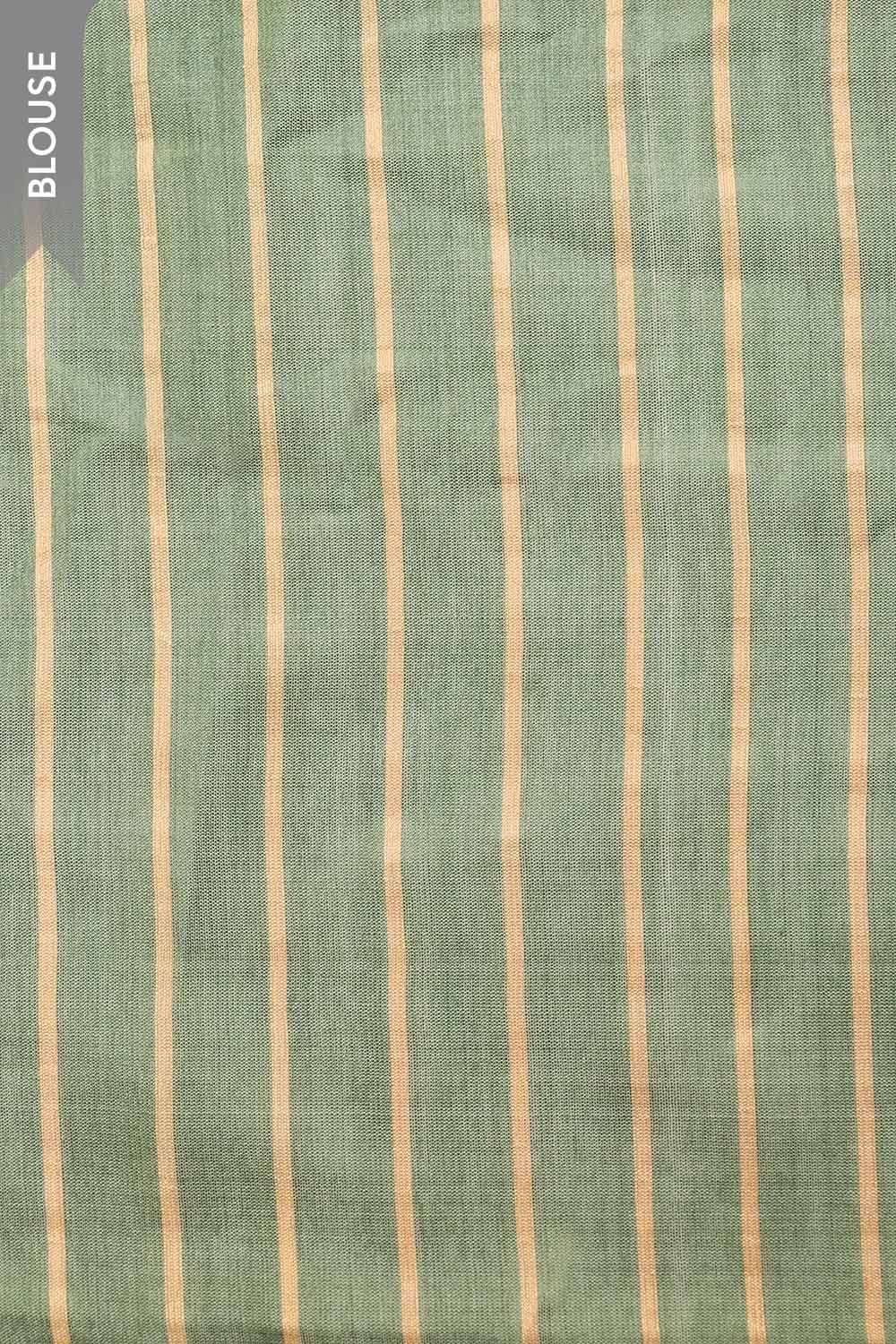 Green Bhagalpur Woven Silk Viscose Saree image number null