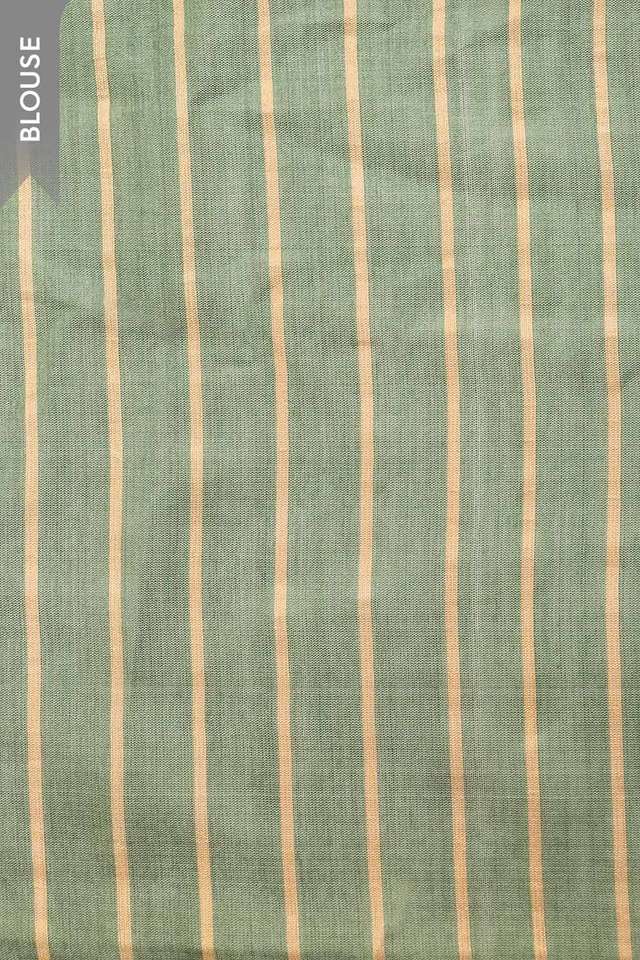 Green Bhagalpur Woven Silk Viscose Saree thumbnail image number null