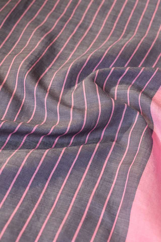 Grey Bhagalpur Woven Silk Viscose Saree thumbnail image number null
