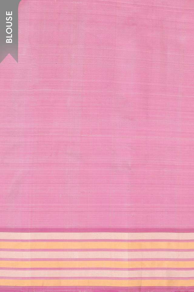 Pink Woven Soft Pure Silk Saree thumbnail image number null