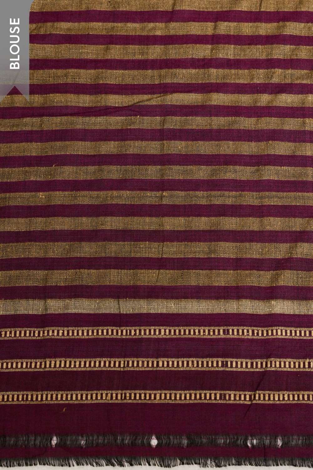 Purple Assam Woven Pure Eri Saree image number null