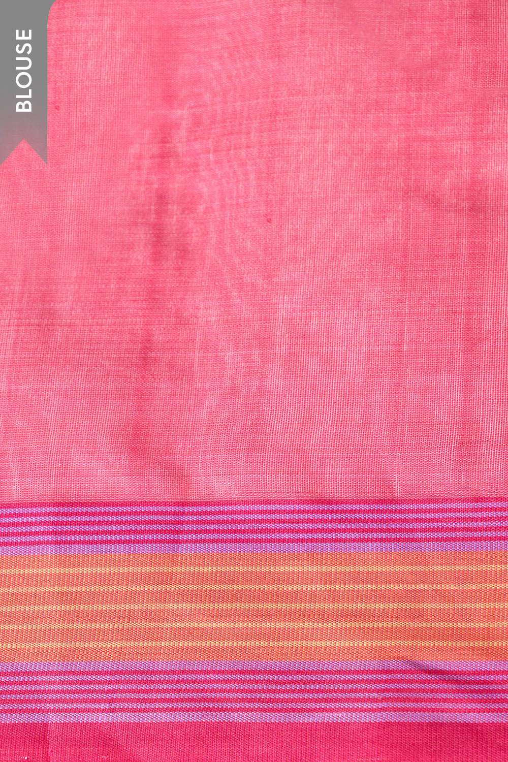 Blue Woven Silk Viscose Bhagalpur Saree image number null