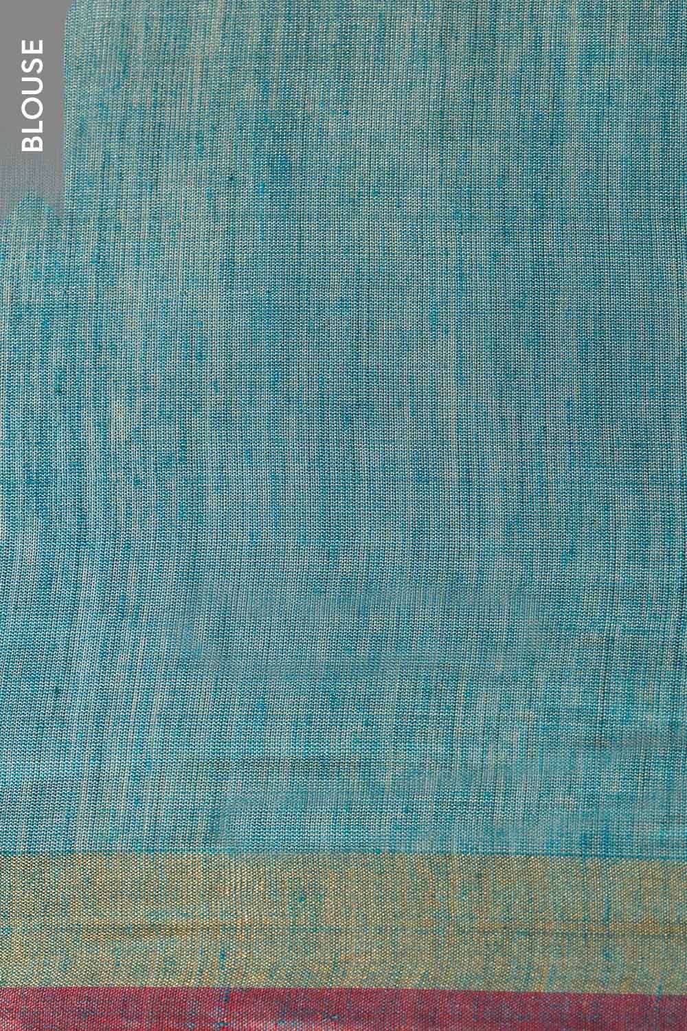 Light Green Chattisgarh Woven Pure Tussar Silk Saree image number null