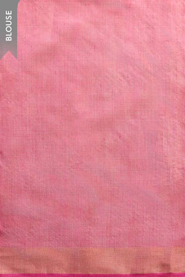 Blue Chattisgarh Woven Pure Tussar Silk Saree thumbnail image number null