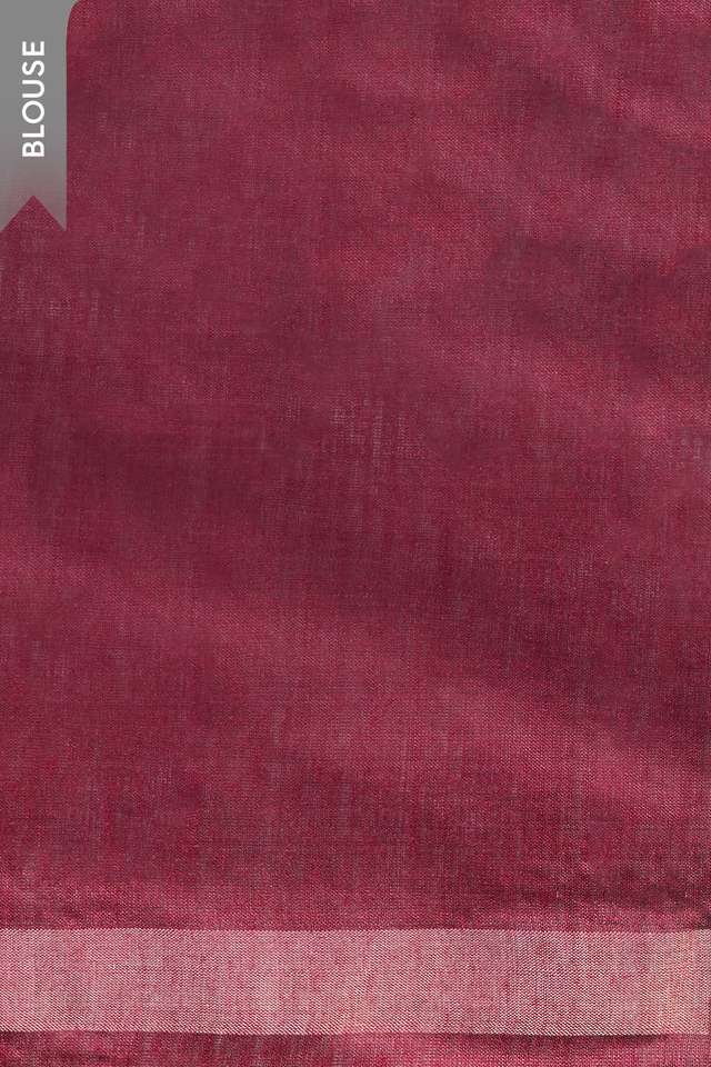 Black Chattisgarh Woven Pure Tussar Silk Saree thumbnail image number null