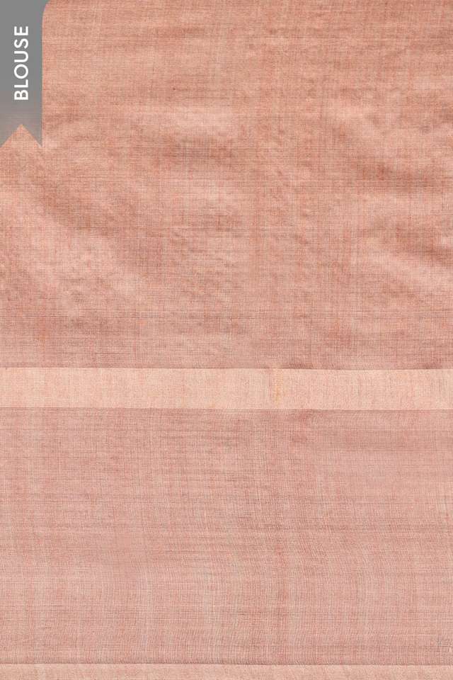 Purple Chattisgarh Woven Pure Tussar Silk Saree thumbnail image number null
