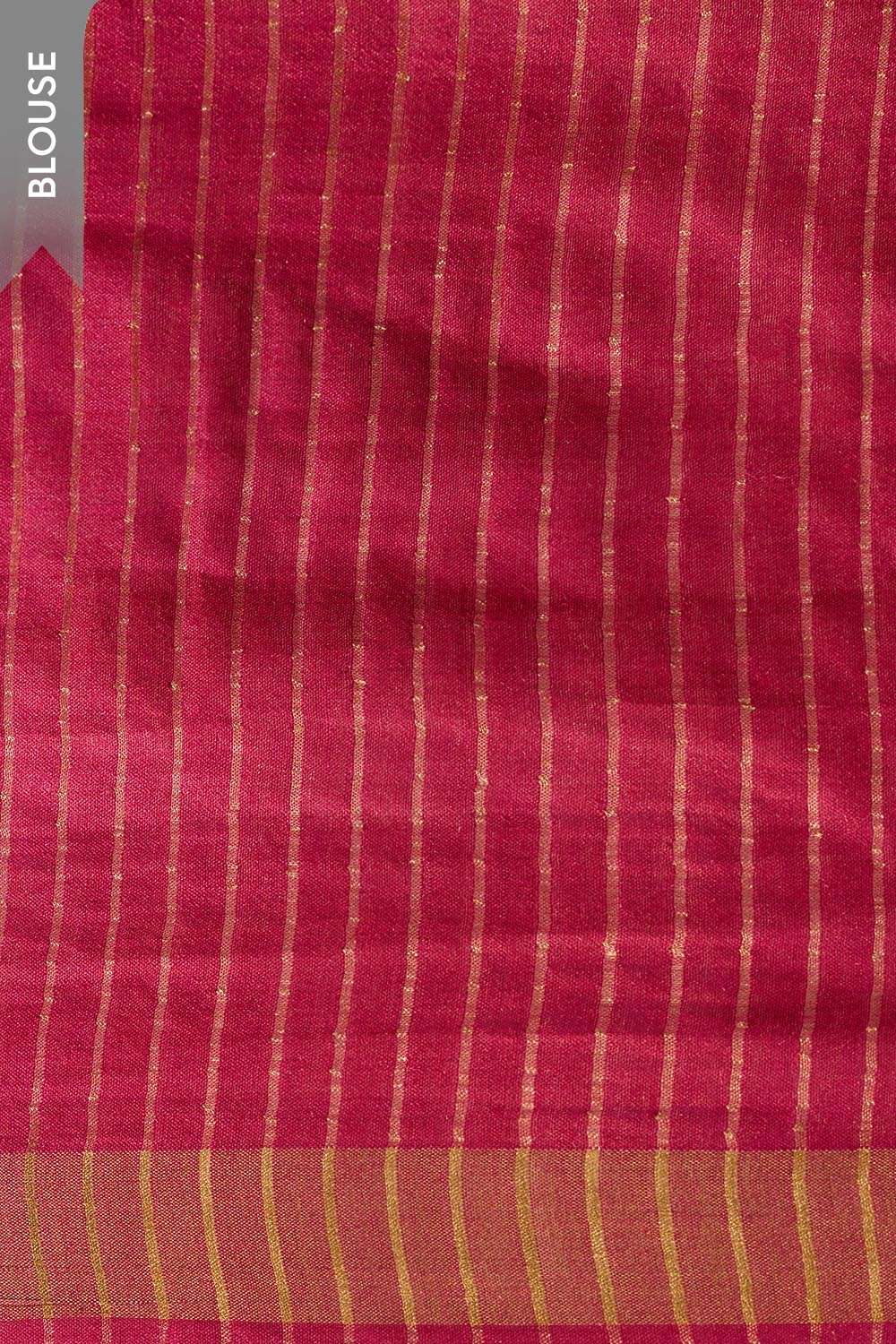 Purple Chattisgarh Woven Pure Tussar Silk Saree image number null