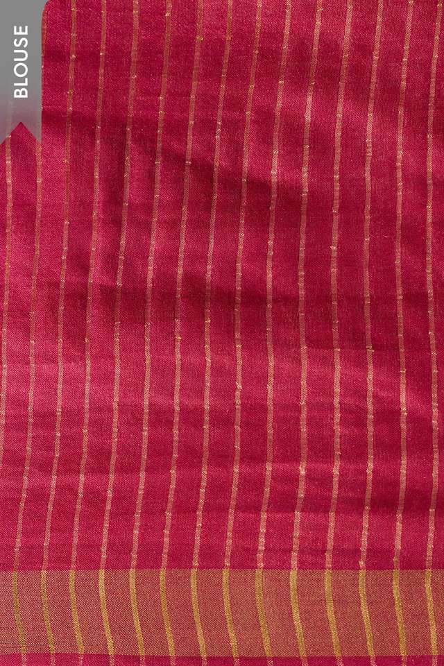 Purple Chattisgarh Woven Pure Tussar Silk Saree thumbnail image number null