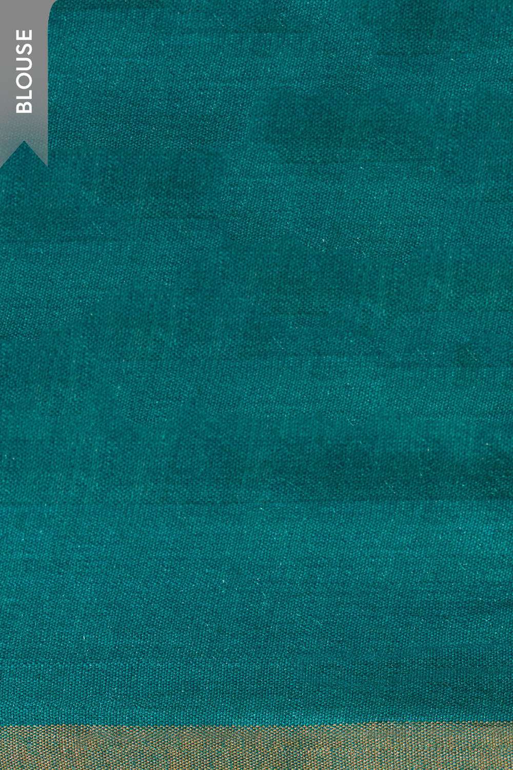 Blue Chattisgarh Woven Pure Tussar Silk Saree image number null