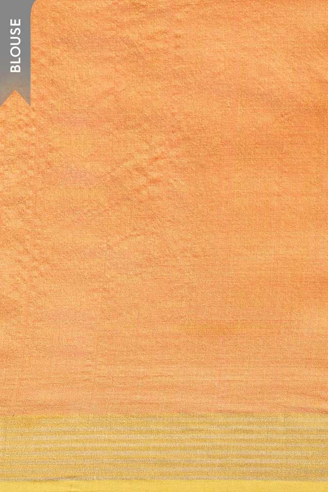 Red Chattisgarh Woven Pure Tussar Silk Saree thumbnail image number null