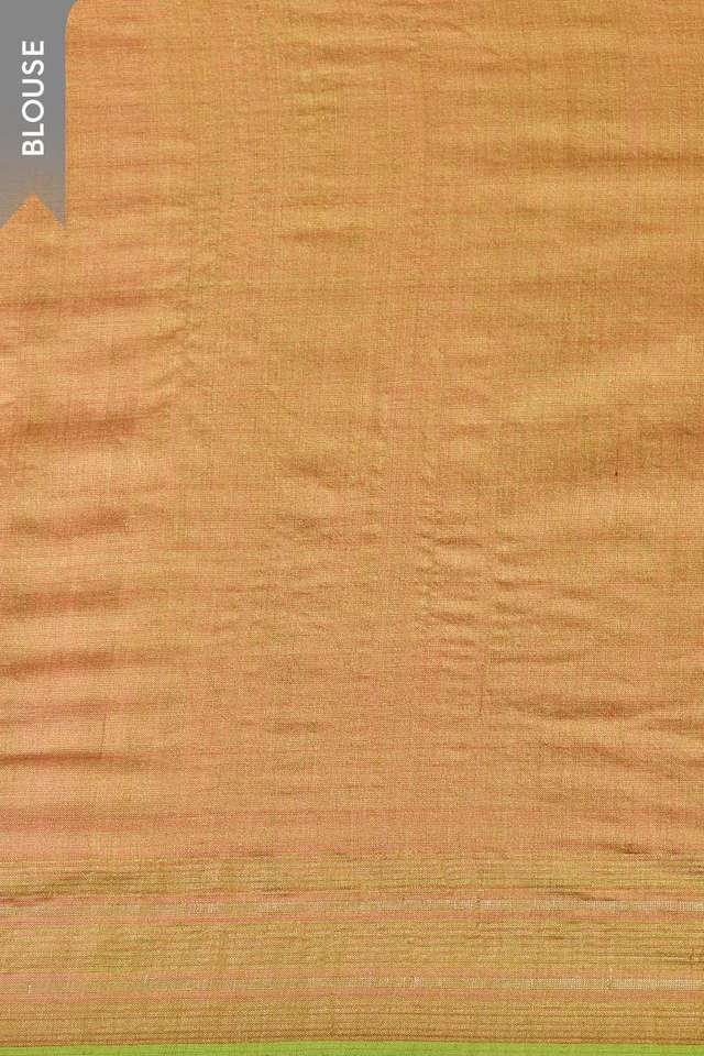 Pink Chattisgarh Woven Pure Tussar Silk Saree thumbnail image number null