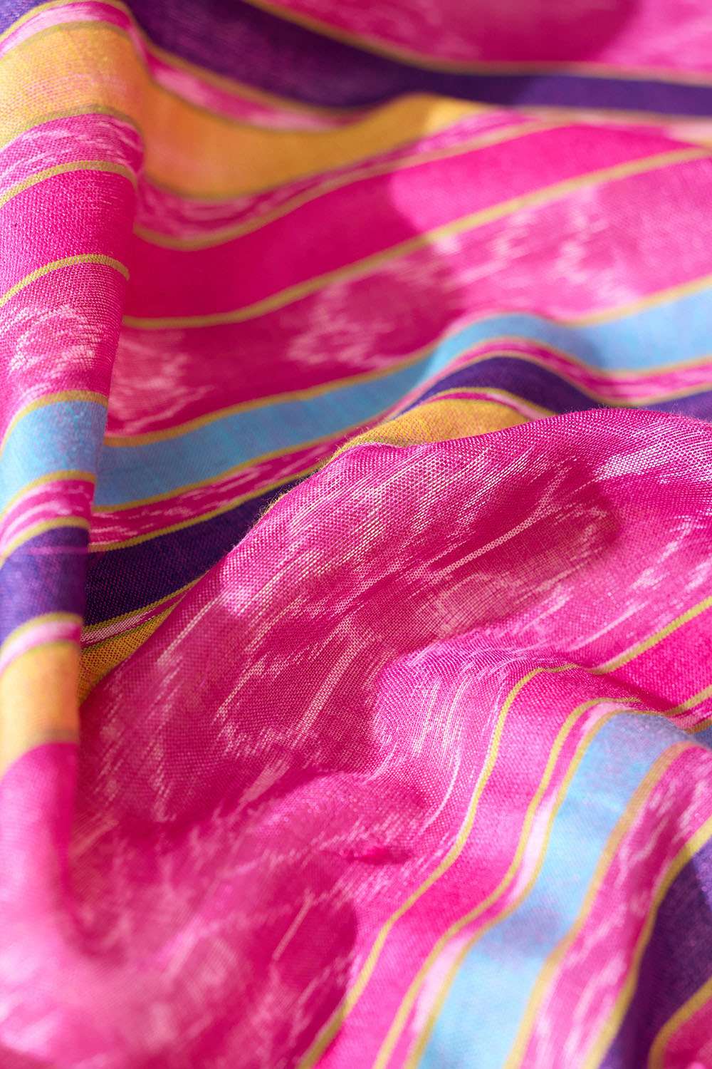 Green Ikat Pure Tussar Silk Gopalpur Saree image number null