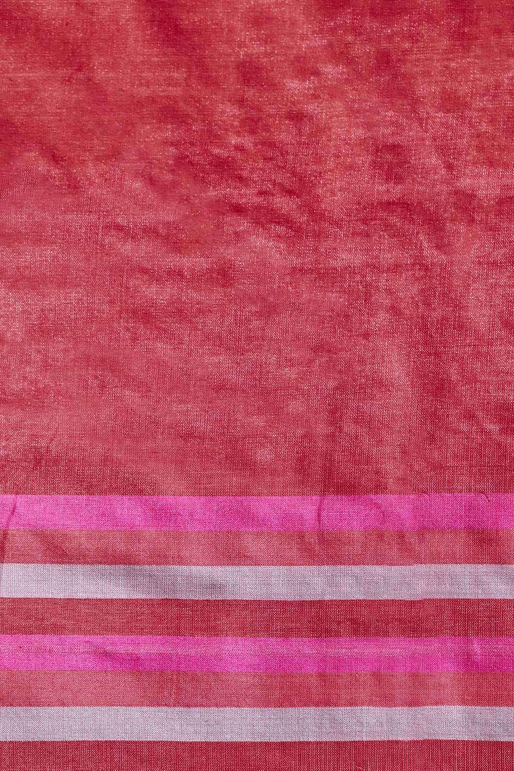 Dark Green Ikat Pure Tussar Silk Gopalpur Saree image number null