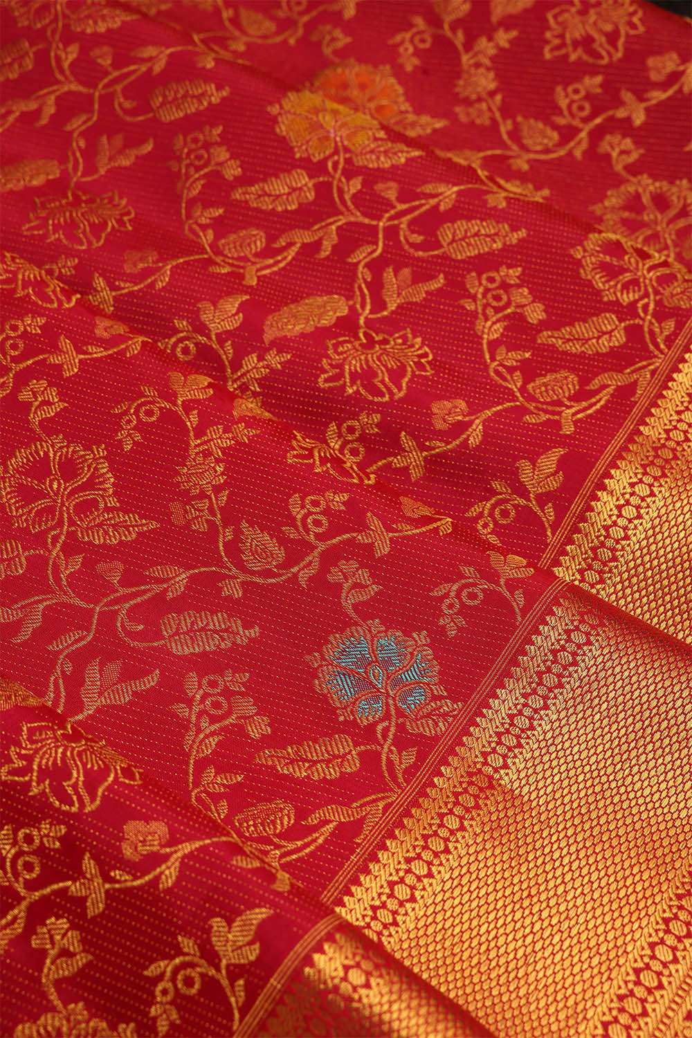 Pink Kanjivaram Silk Saree image number null