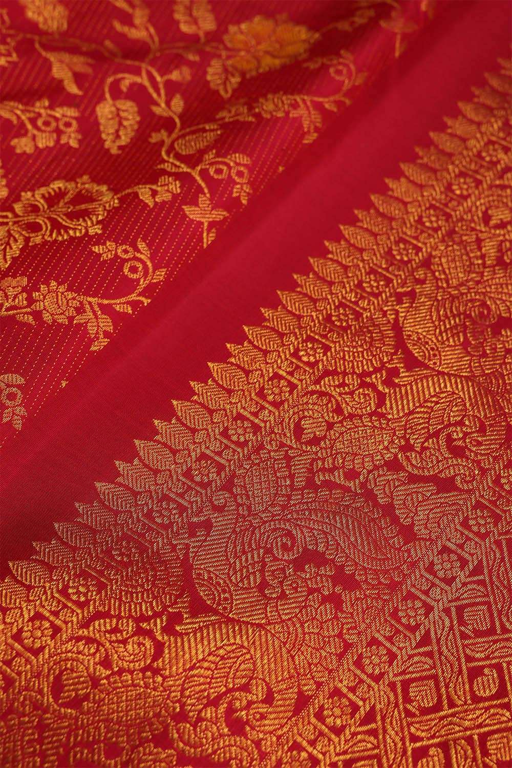Pink Kanjivaram Silk Saree image number null