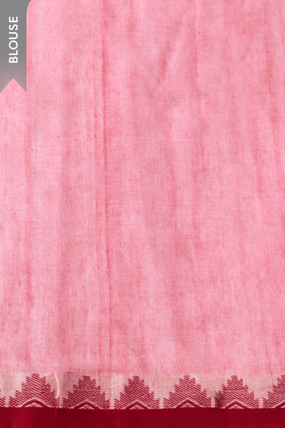 Beige Woven Pure Cotton Bengal Saree image number null