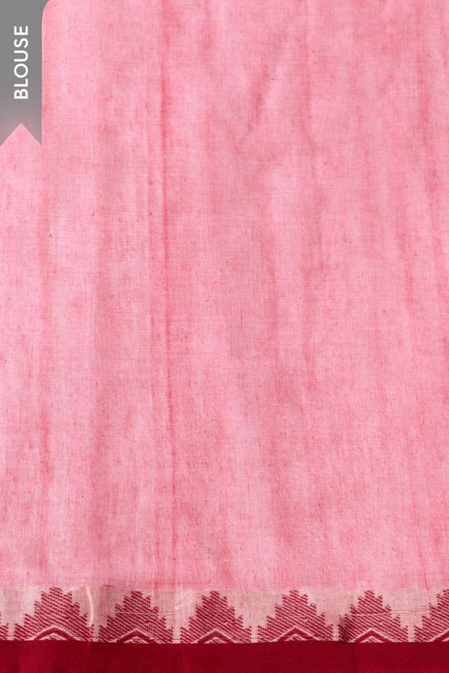 Beige Woven Pure Cotton Bengal Saree thumbnail image number null