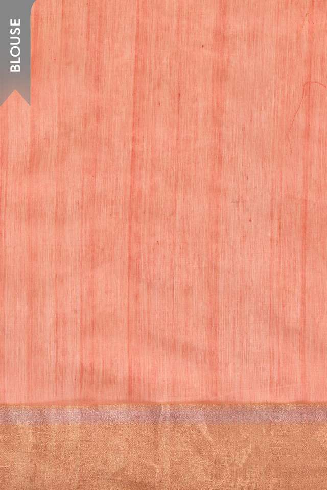 Pink Woven Pure Silk Cotton Chanderi Saree thumbnail image number null