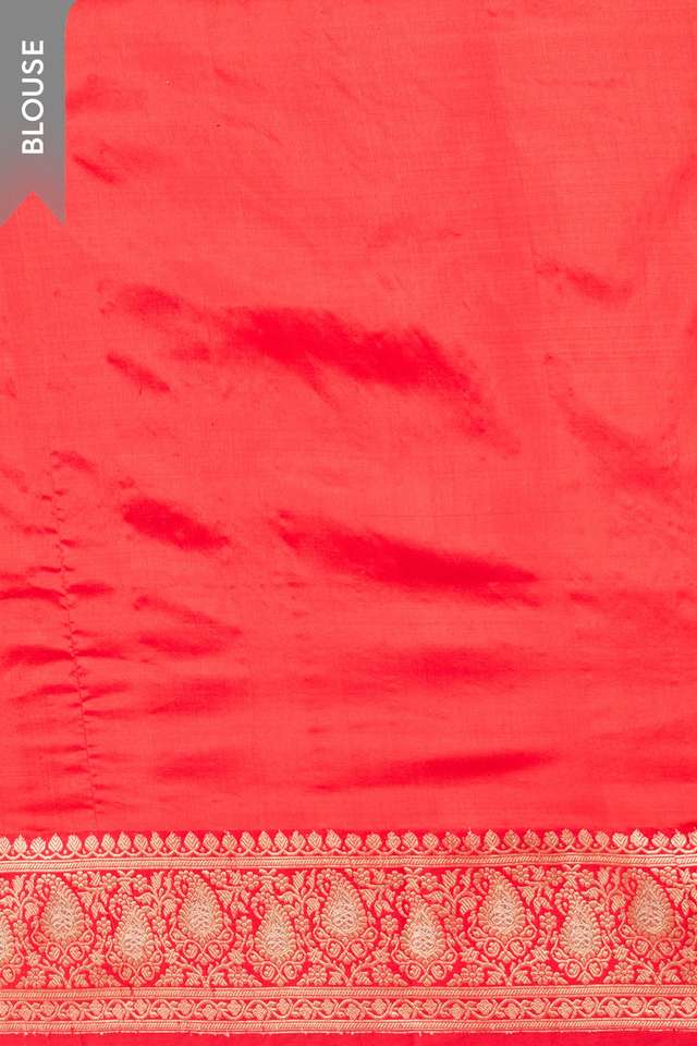 Beige Pure Silk Kadwa Banarasi Saree thumbnail image number null