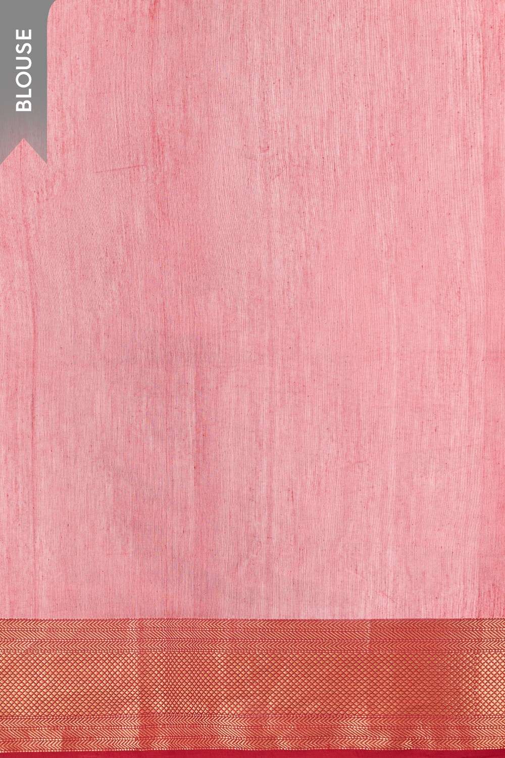 Off White Woven Pure Silk Cotton Maheshwari Saree image number null