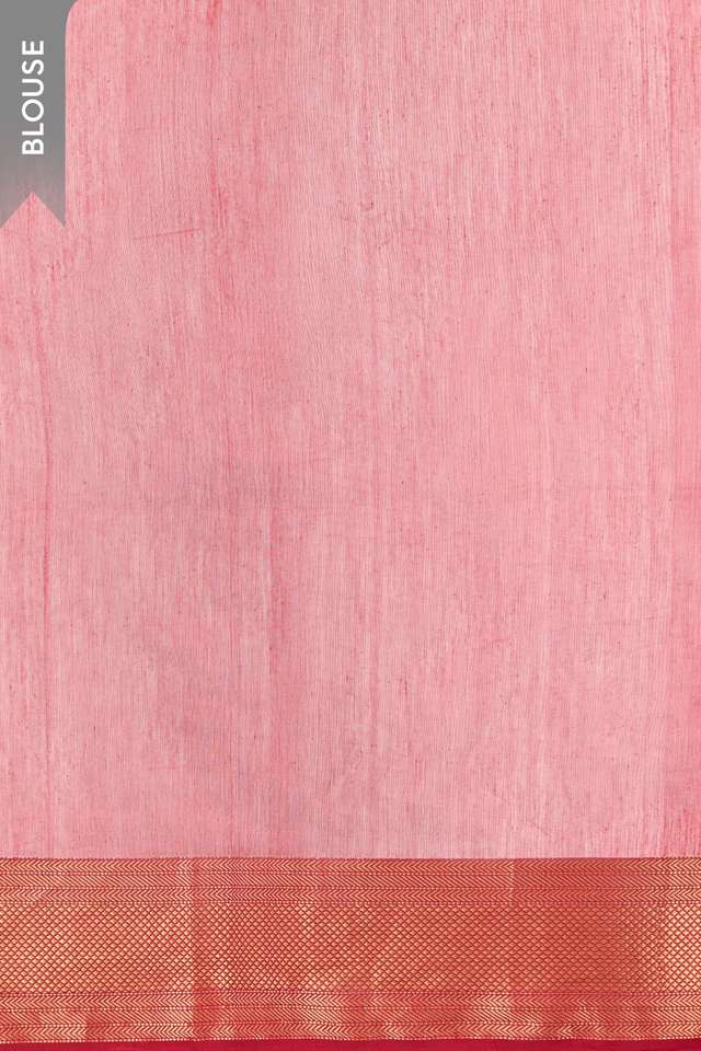 Off White Woven Pure Silk Cotton Maheshwari Saree thumbnail image number null