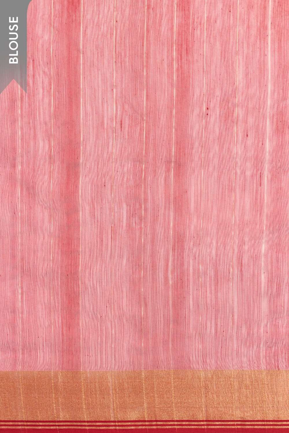Off White Woven Pure Silk Cotton Chanderi Saree image number null