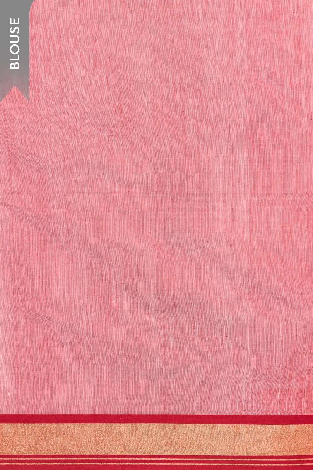 Off White Woven Pure Silk Cotton Chanderi Saree image number null