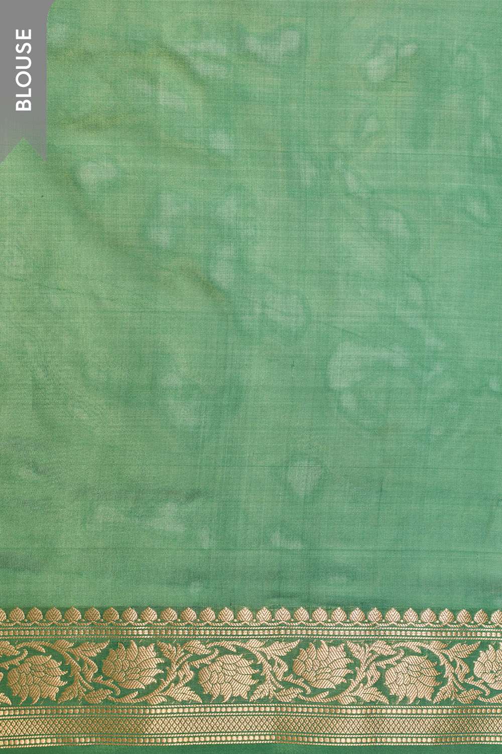 Green Silk Viscose Cutwork Banarasi Saree image number null