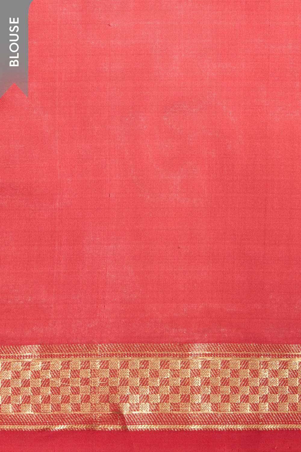 Light Red Silk Viscose Cutwork Banaras Inspired Design Saree image number null
