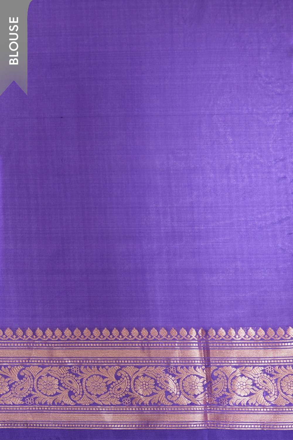 Purple Silk Viscose Banarasi Design Cutwork Saree image number null