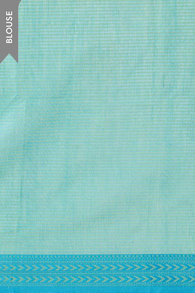 Light Green Woven Pure Silk Cotton Maheshwari Saree thumbnail image number null
