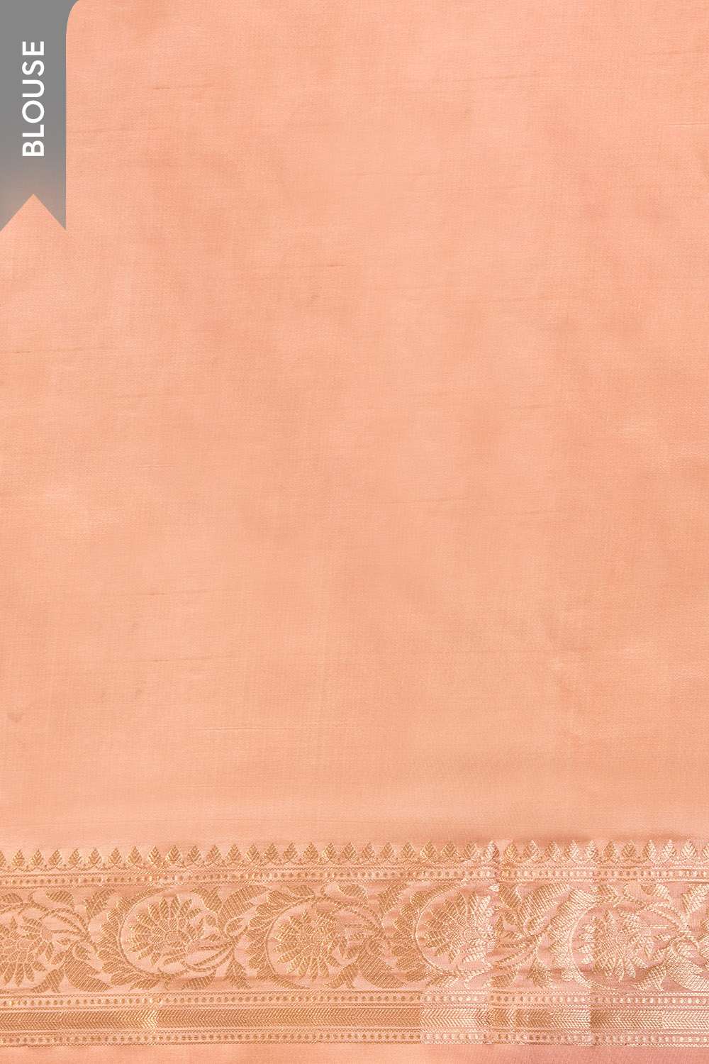 Orange Silk Viscose Cutwork Banarasi Saree image number null