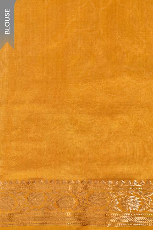 Green Silk Viscose Cutwork Banarasi Saree thumbnail image number null