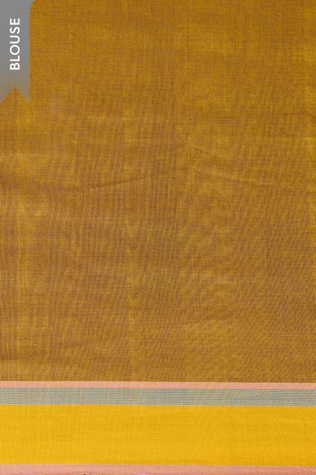 Dark Violet Woven Pure Cotton Bengal Saree thumbnail image number null