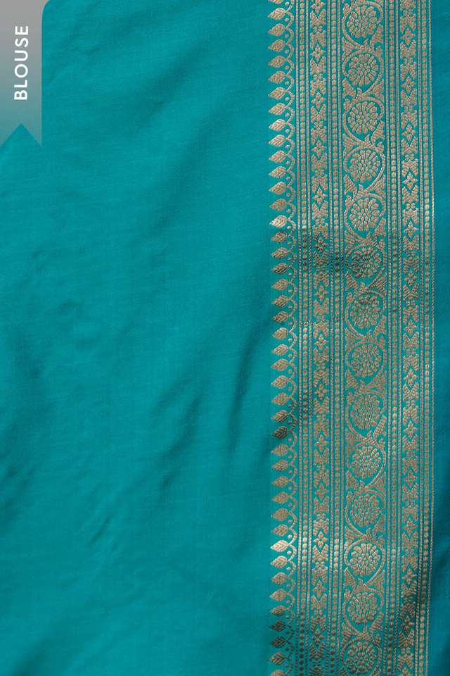 Green Silk Viscose Cutwork Saree thumbnail image number null