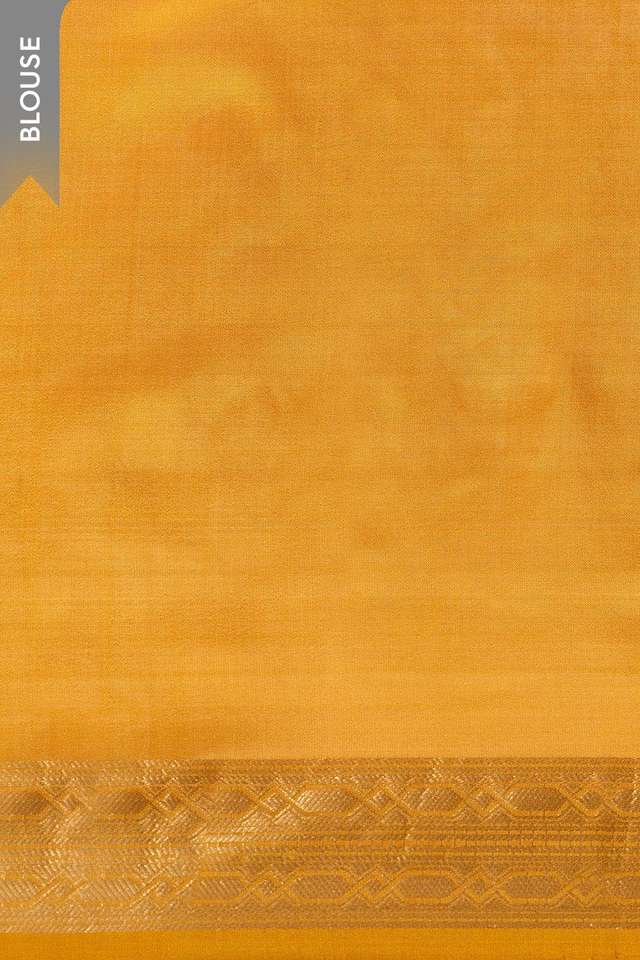 Dark Orange Silk Viscose Cutwork Banaras  Saree thumbnail image number null