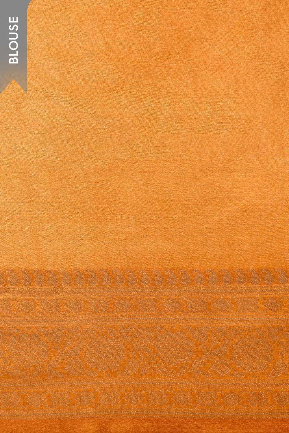 Pink Silk Viscose Kadwa Banarasi Saree image number null