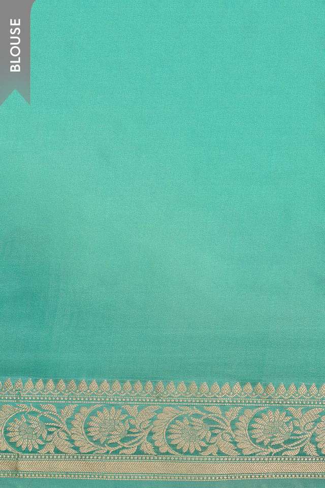 Grey Silk Viscose Cutwork Banarasi Saree thumbnail image number null