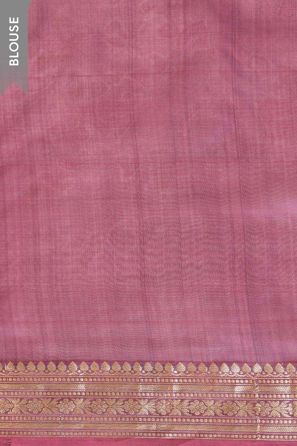 Light Violet Silk Viscose Cutwork Banarasi Saree image number null