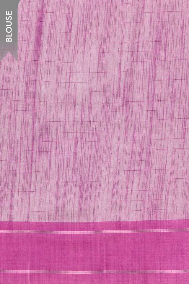 Off White Bengal Pure Cotton Jamdani Saree thumbnail image number null