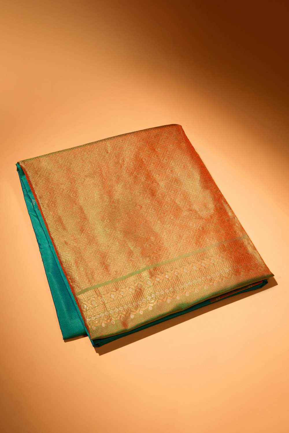 Blue Woven Soft Pure Silk Saree image number null