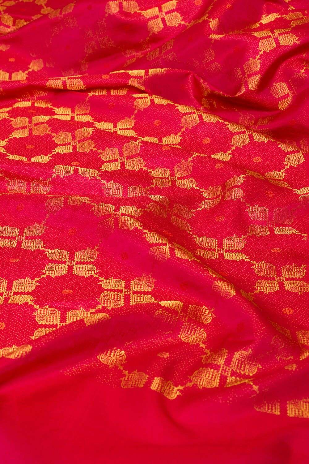 Pink Brocade Pure Silk Kanjeevaram Saree image number null