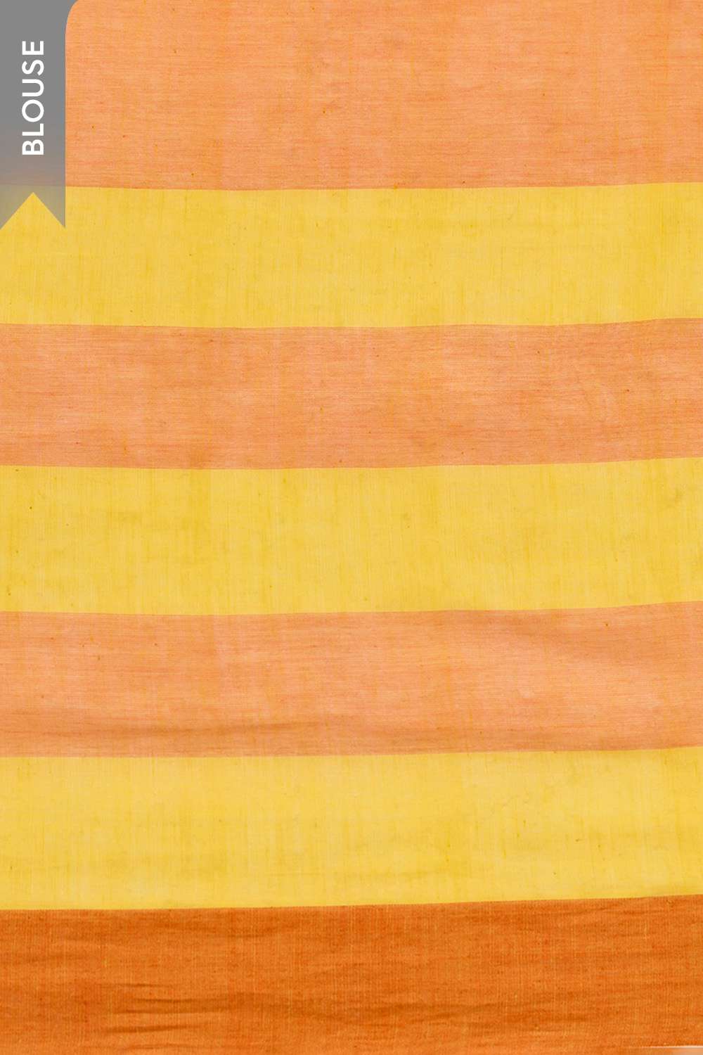 Light Orange Woven Pure Cotton Bengal Saree image number null