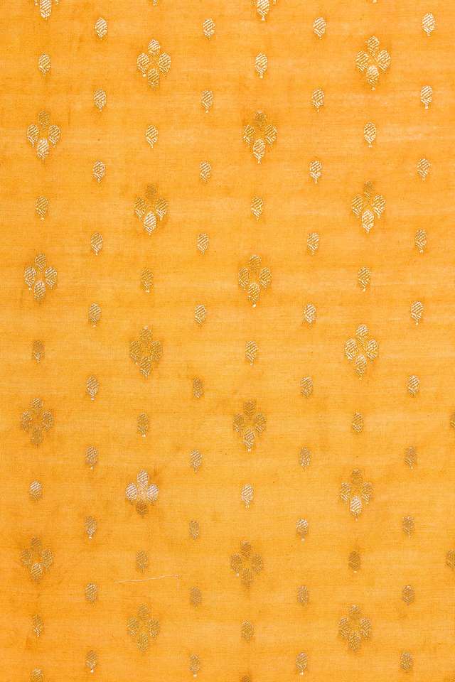 Off White Pure Silk Cotton Embroidered Saree thumbnail image number null